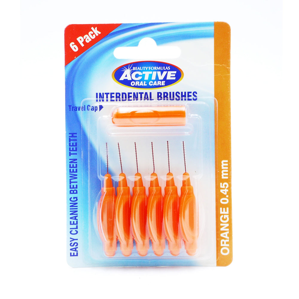 Beauty Formula Interdental Brushes Orange | High Quality Tissue Product Online - Product Image Beauty Formula Interdental Brushes Orange | High Quality Tissue Product Online - Product Image